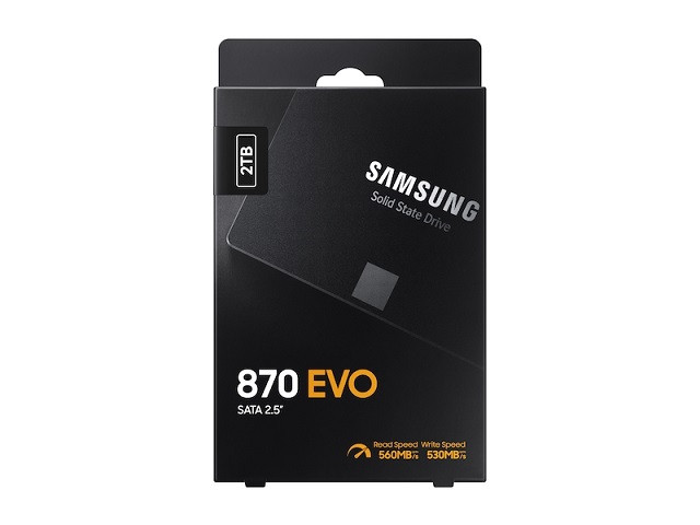 Dysk SSD Samsung 870 EVO 2TB SATA III 2.5" (MZ-77E2T0B/EU) - zdjęcie 1