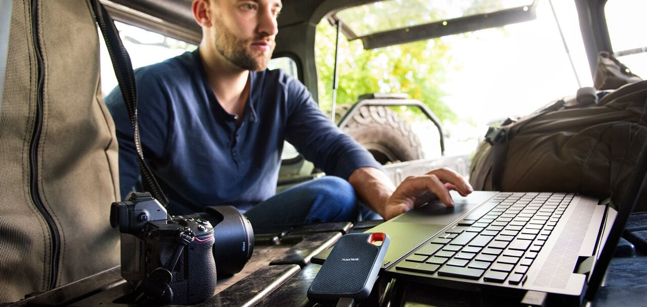 SANDISK SSD EXTREME PORTABLE 1TGB (1050 MB/s) - zdjęcie 4
