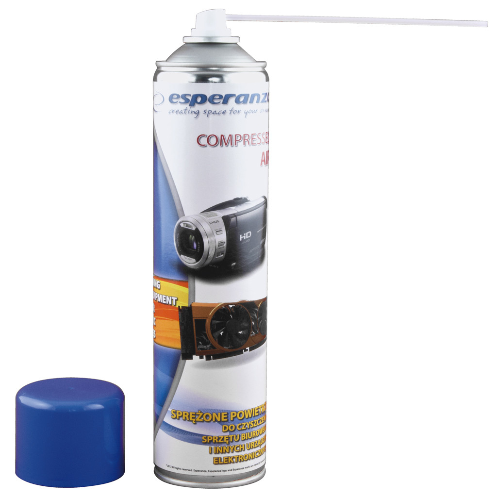 ESPERANZA SPRĘŻONE POWIETRZE 600ML ES118 - zdjęcie 1