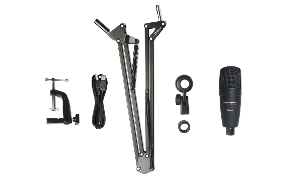 Marantz Professional Pod Pack 1 - Mikrofon USB z uchwytem - zdjęcie 2
