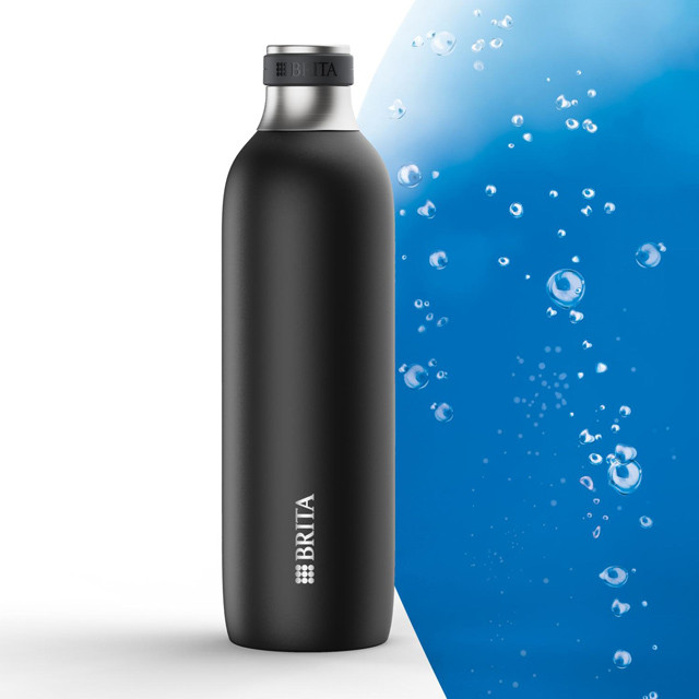 Butelka Brita sodaTRIO (1l; czarny) - zdjęcie 1