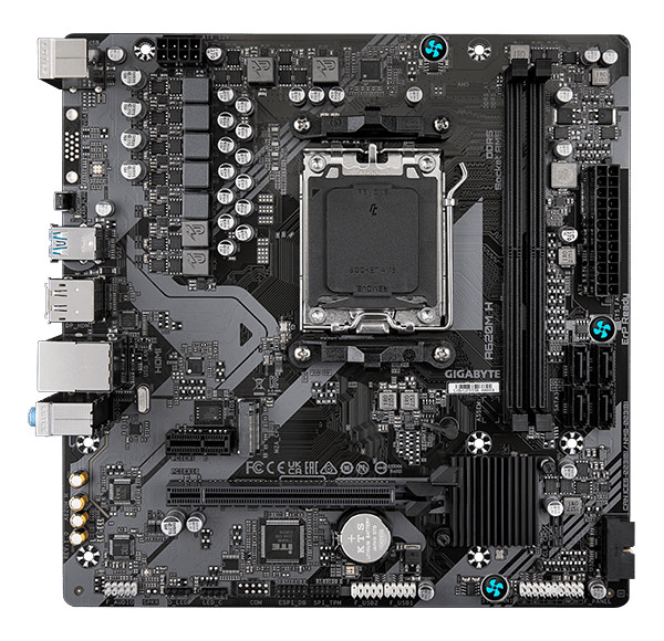 Płyta główna Gigabyte A620M H - zdjęcie 4