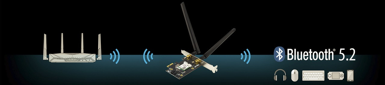 Asus- karta sieciowa PCE-AX1800 - zdjęcie 4