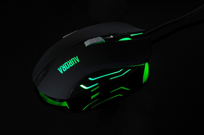 MYSZ I-BOX AURORA A-1 GAMING PRZEWODOWA, USB - zdjęcie 2