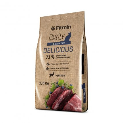 FITMIN Cat Purity Delicious - sucha karma dla kota - 1,5kg - zdjęcie 1