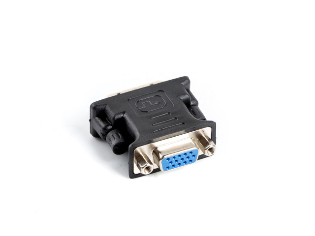 Lanberg adapter DVI-I(M)(24+5) Dual Link->VGA(15F) - zdjęcie 1
