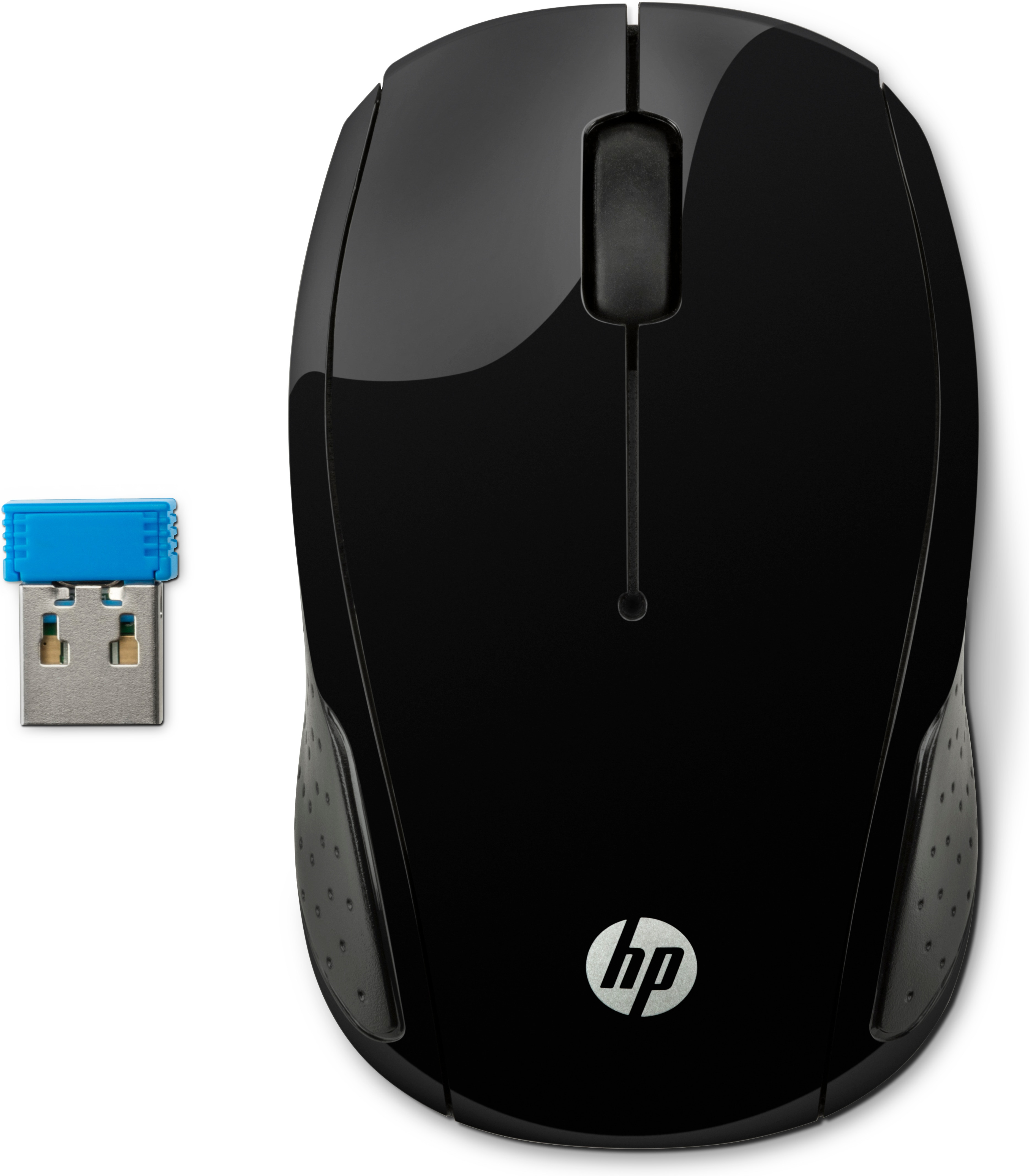 HP Wireless Mouse HP200 czarno-złota 2HU83AA - zdjęcie 1