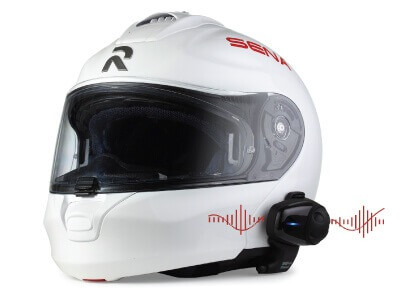 Interkom Motocyklowy Sena SMH10-10 Bluetooth 3.0 900M z mikrofonem na pałąku, zestaw na 1 kask - zdjęcie 5