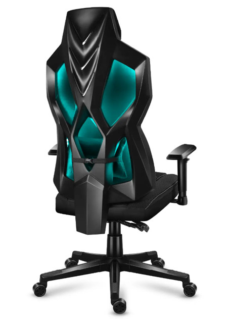 Fotel gamingowy Huzaro Combat 6.2 Black RGB - zdjęcie 4