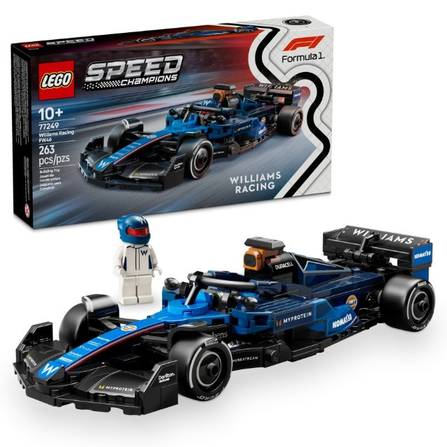 LEGO Speed Champions 77249 Bolid F1® Williams Racing FW46 V29 - zdjęcie 1
