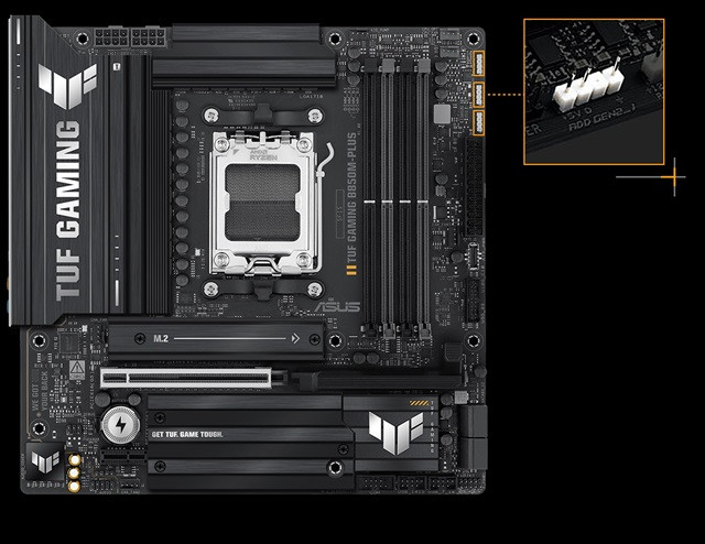 Płyta główna ASUS TUF GAMING B850M-PLUS (90MB1IX0-M0EAY0) - zdjęcie 25