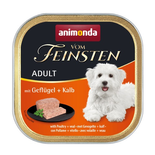 ANIMONDA Vom Feinsten Adult Classic MIX SMAKÓW - mokra karma dla psa - 24x150g - zdjęcie 6