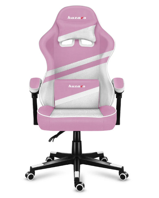Fotel gamingowy Huzaro Force 4.4 Pink Mesh - zdjęcie 2