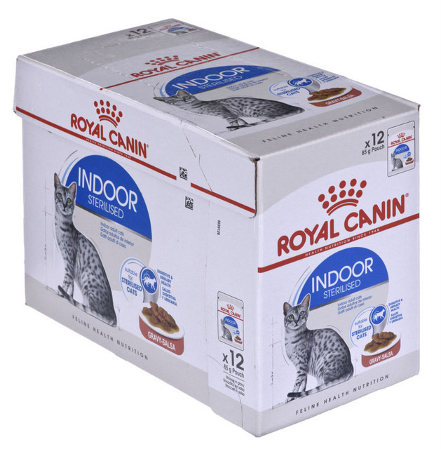 ROYAL CANIN FHN Indoor w sosie - mokra karma dla kota dorosłego - 12x85 g - zdjęcie 2