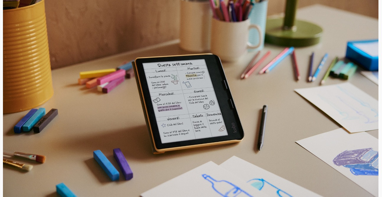 Czytnik e-booków Kobo Libra Colour 7" E-Ink Kaleido 3 32GB WI-FI Black - zdjęcie 1