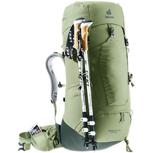 Plecak turystyczny Deuter Aircontact Lite 45 + 10 SL grove-ivy - zdjęcie 4