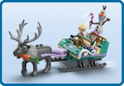 LEGO DISNEY PRINCESS 43256 Przygoda na sankach Anny - zdjęcie 5