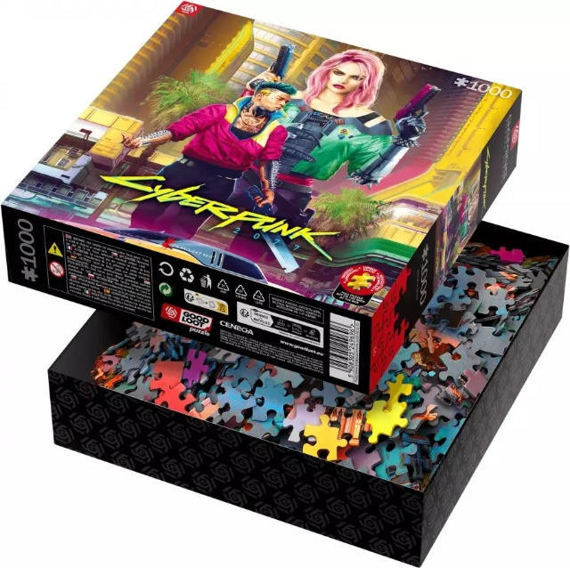 Good Loot Gaming Puzzle: Cyberpunk 2077 Kitsch Style 1000 elementów - zdjęcie 2
