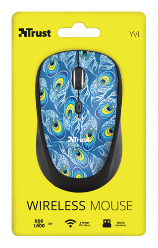 Mysz TRUST Yvi Wireless Peacock (23388) - zdjęcie 3