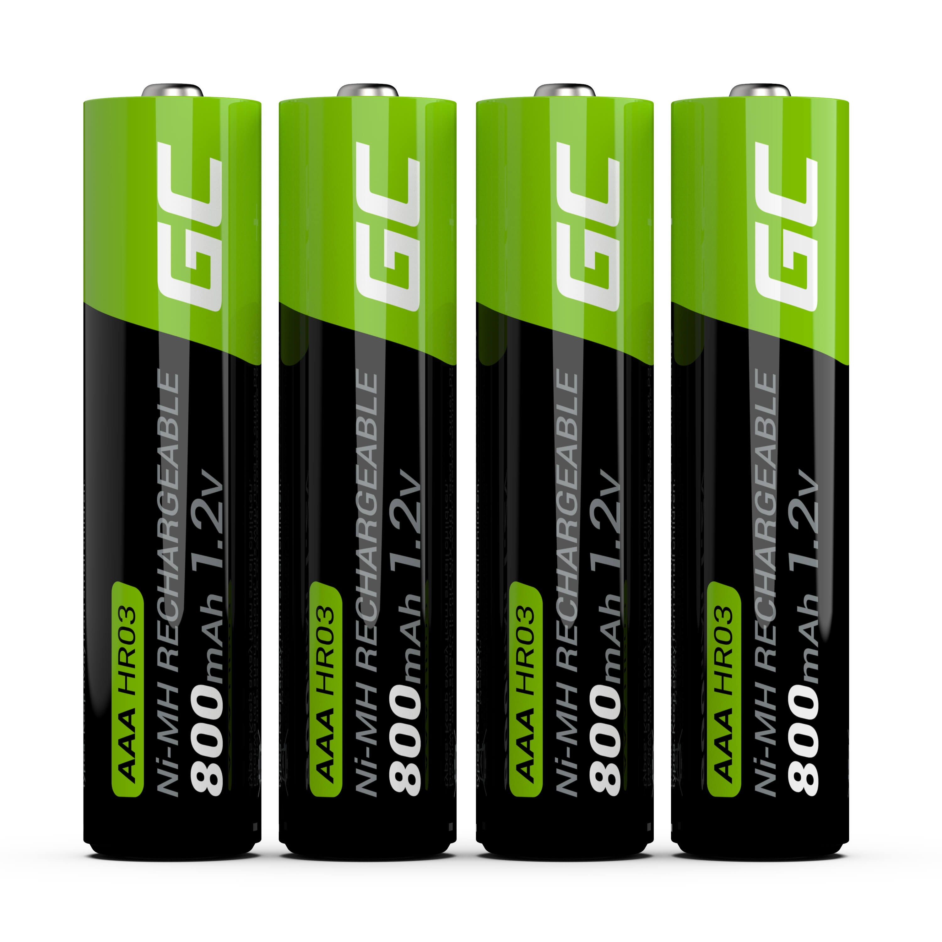 GREEN CELL AKUMULATORKI PALUSZKI 4X AAA R3 800MAH - zdjęcie 2