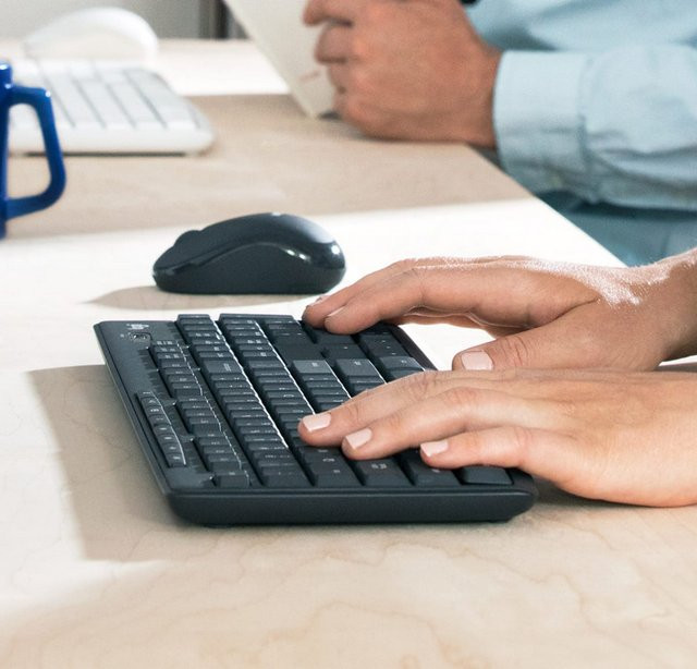 Zestaw LOGITECH MK295 US Silent Wireless - zdjęcie 2