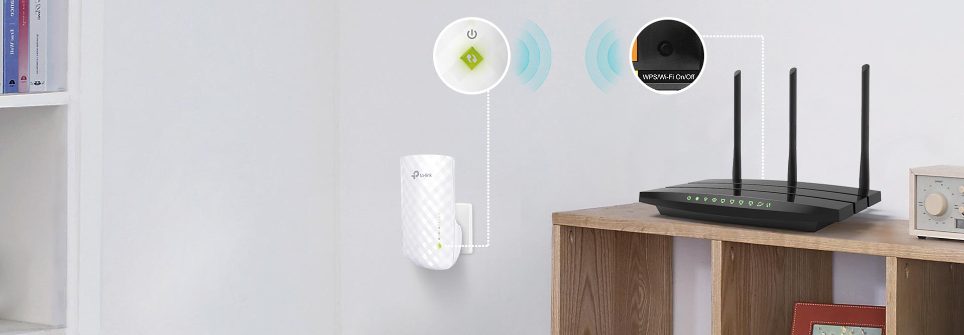 Wzmacniacz SieciowyTP-LINK RE200 Wireless Range Extender 802.11b/g/n/ac AC750 , Wall-Plug - zdjęcie 4