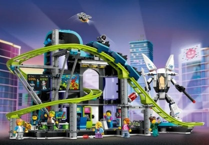 LEGO City 60421 Park Świat robotów z rollercoasterem - zdjęcie 3