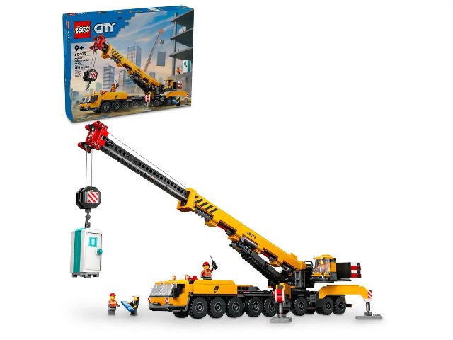 LEGO City 60409 Żółty ruchomy żuraw - zdjęcie 1