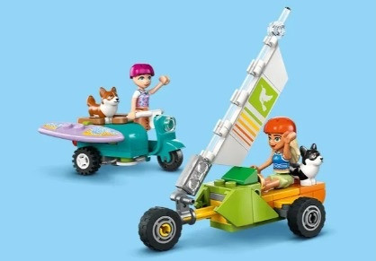 LEGO FRIENDS 42641 Przygoda z surfującymi psami i skuterem - zdjęcie 3