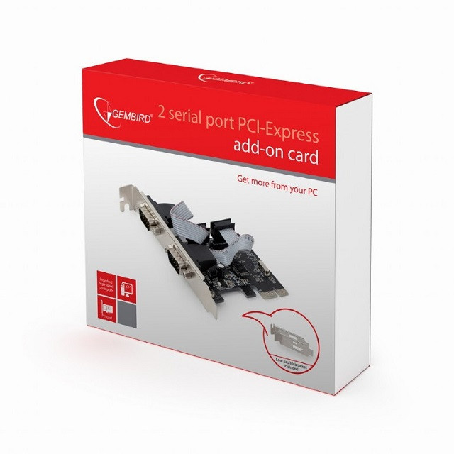 GEMBIRD KARTA PCI EXPRESS - COM 9PIN X2 - zdjęcie 2