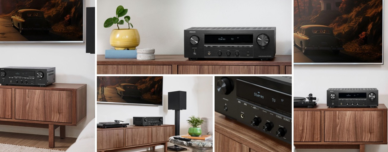Amplituner Stereo DENON DRA-900H Czarny - zdjęcie 11