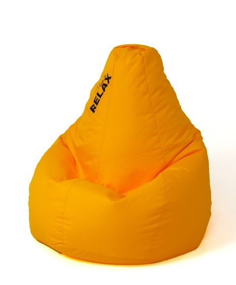 Pufa worek sako GRUSZA żółty L 105x80 - zdjęcie 1