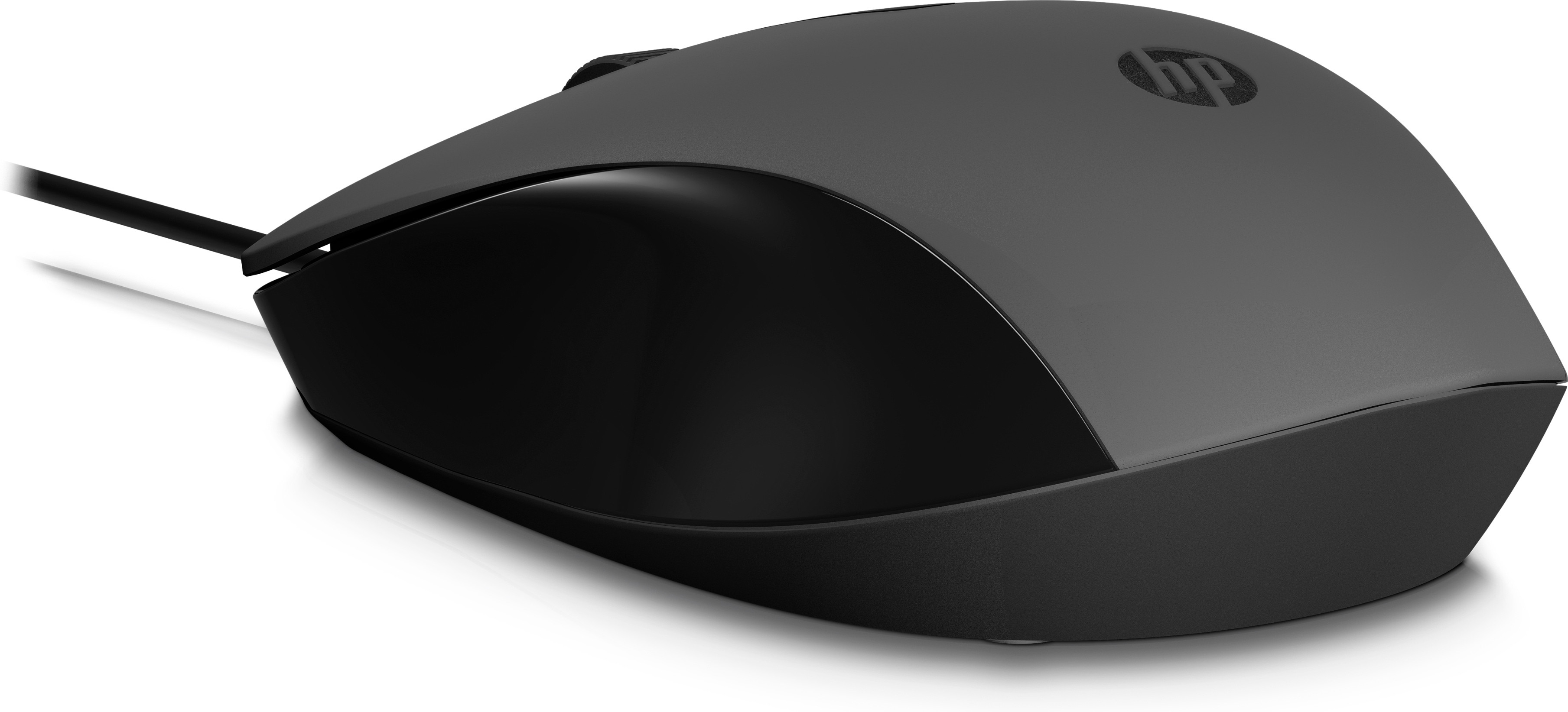 Mysz HP 150 Wired Mouse przewodowa czarna 240J6AA - zdjęcie 1