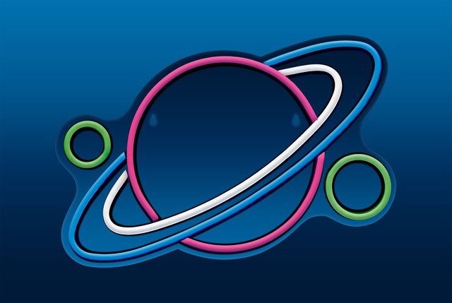 Neon LED Activejet AJE-NEON PLANET - zdjęcie 1