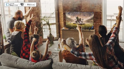 Telewizor TCL 55T7B QLED 55" 4K Ultra HD Google TV Dolby Vision DVB-T2 Czarny - zdjęcie 10