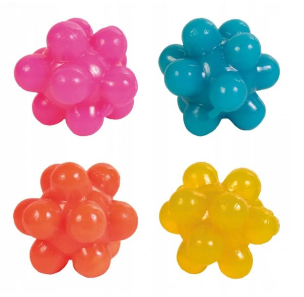 TRIXIE Piłki z wypustkami o3,5cm 4szt. 4534 - zdjęcie 1