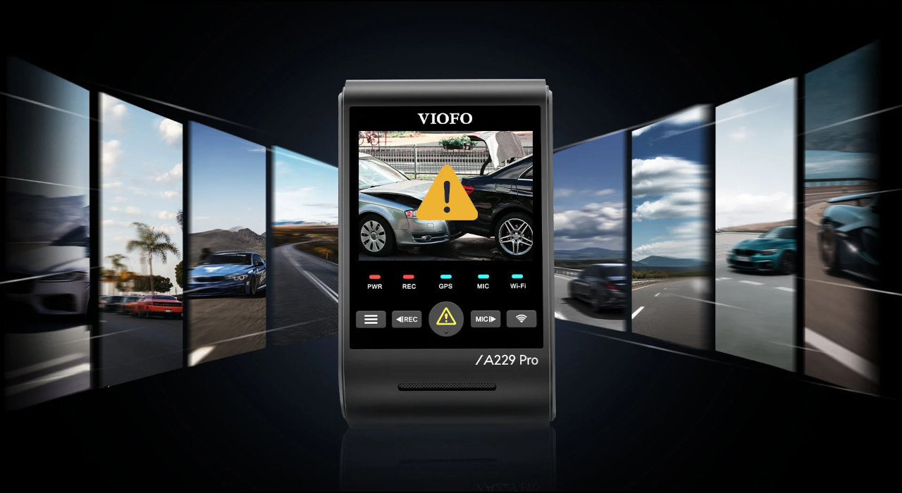 Wideorejstrator VIOFO A229 PRO 2CH-G GPS - zdjęcie 13