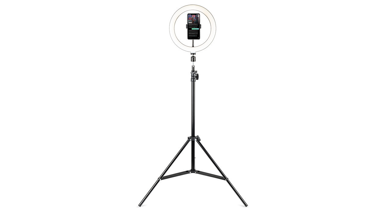 Tripod Havit ST7012 Pro z pierścieniem świetlnym - zdjęcie 1