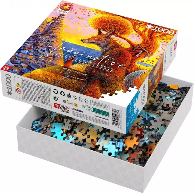 Good Loot Imagination Puzzle: Roch Urbaniak Benkei 1000 elementów - zdjęcie 2