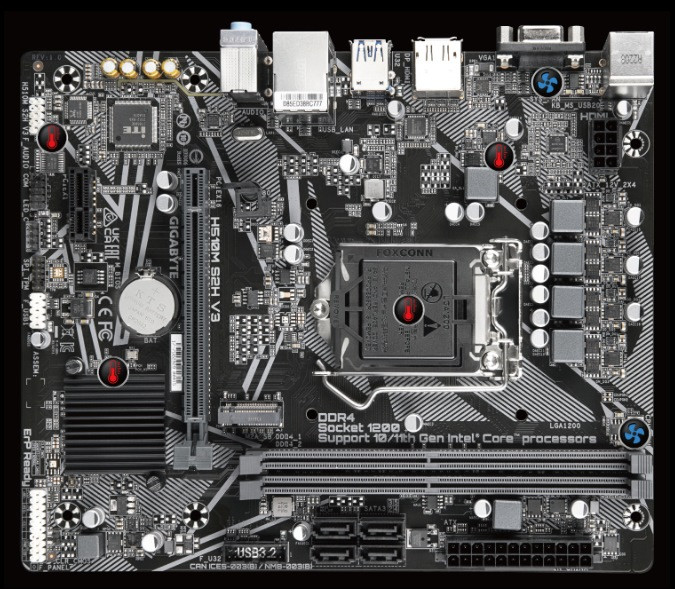 Płyta główna Gigabyte H510M S2H V3 - zdjęcie 4