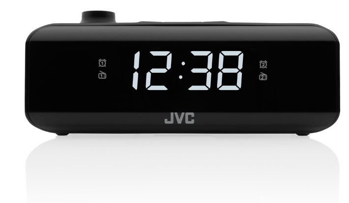 Radiobudzik JVC RA-E211B black - zdjęcie 2