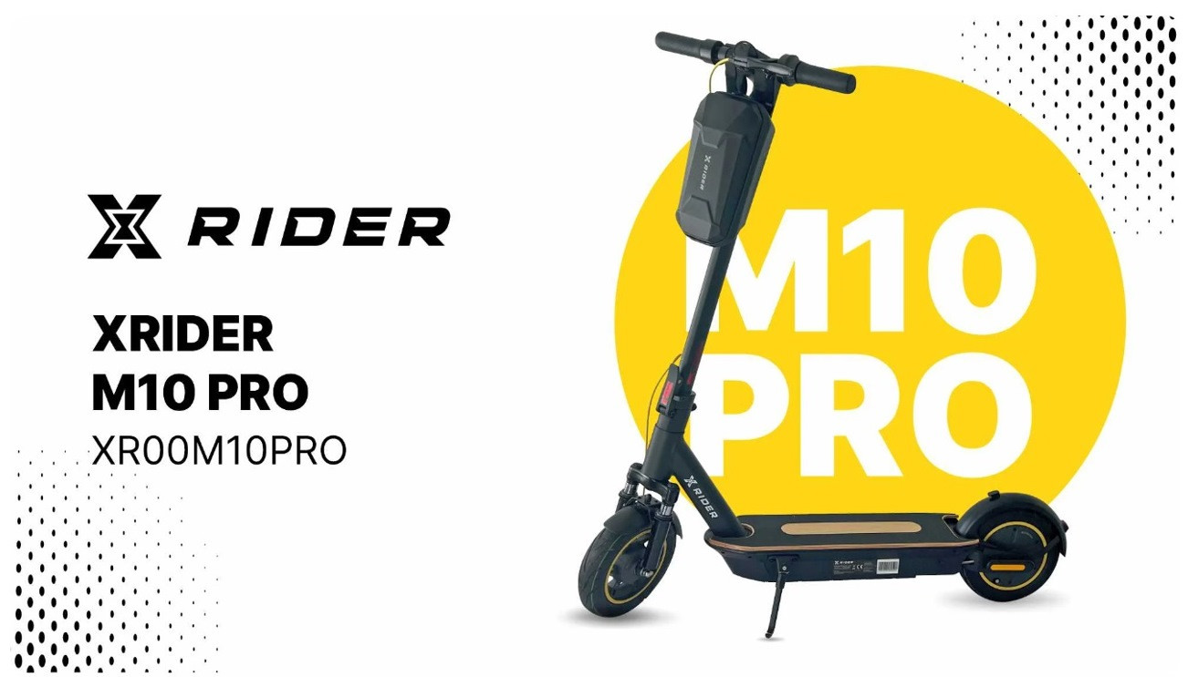 Hulajnoga Elektryczna XRIDER M10 Pro 15,6Ah Bateria LG 500W - zdjęcie 1