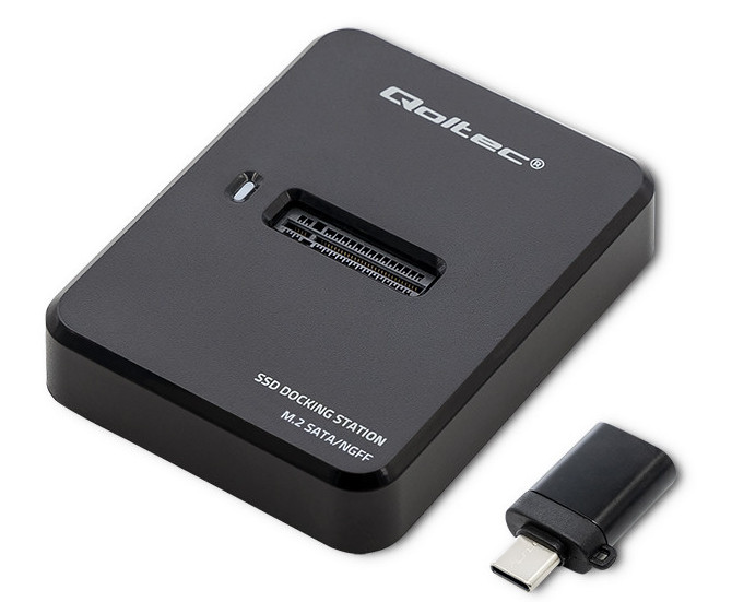 QOLTEC STACJA DOKUJĄCA DYSKÓW SSD M.2 SATA | NGFF - zdjęcie 6