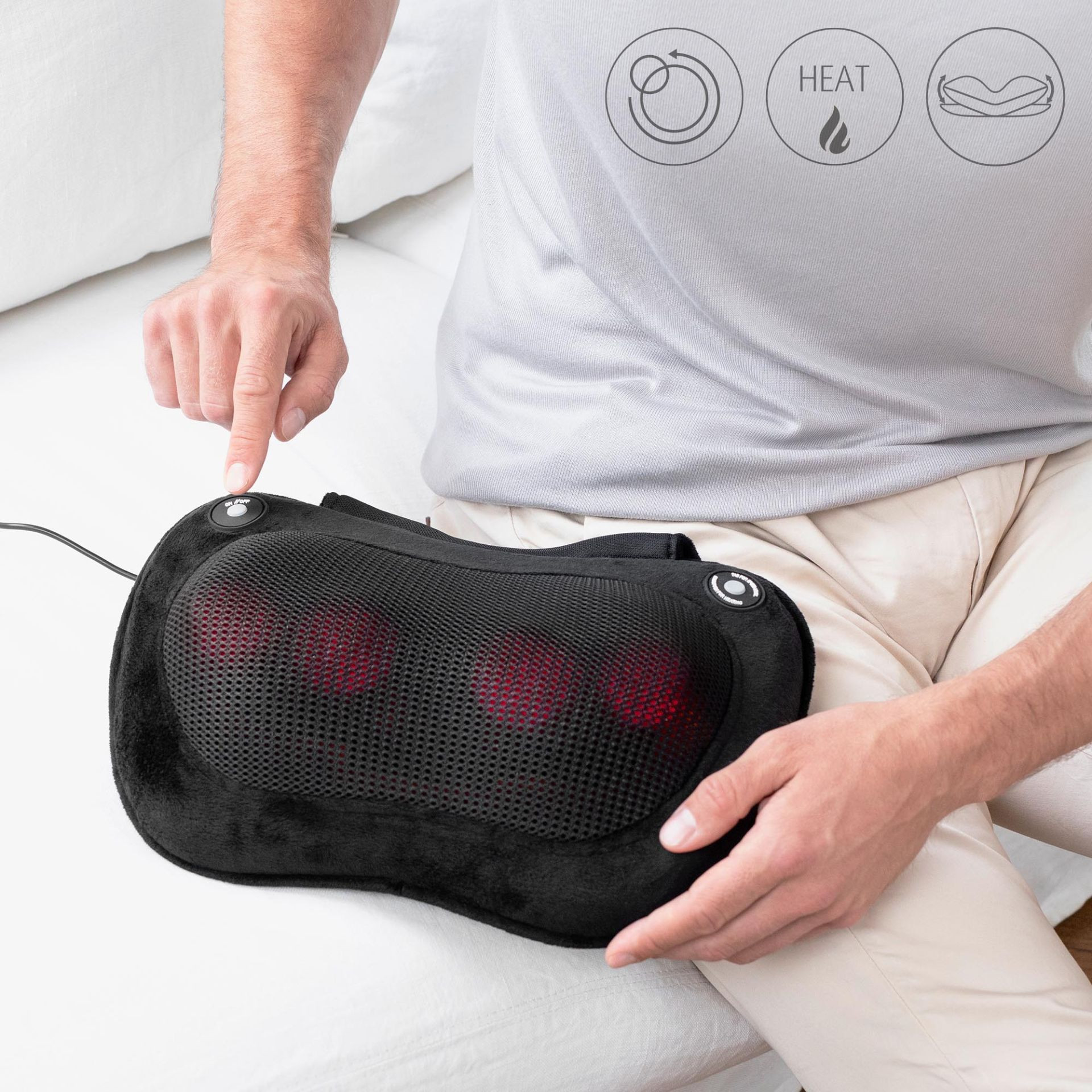 Poduszka masująca Shiatsu Medisana MC 850 - zdjęcie 3