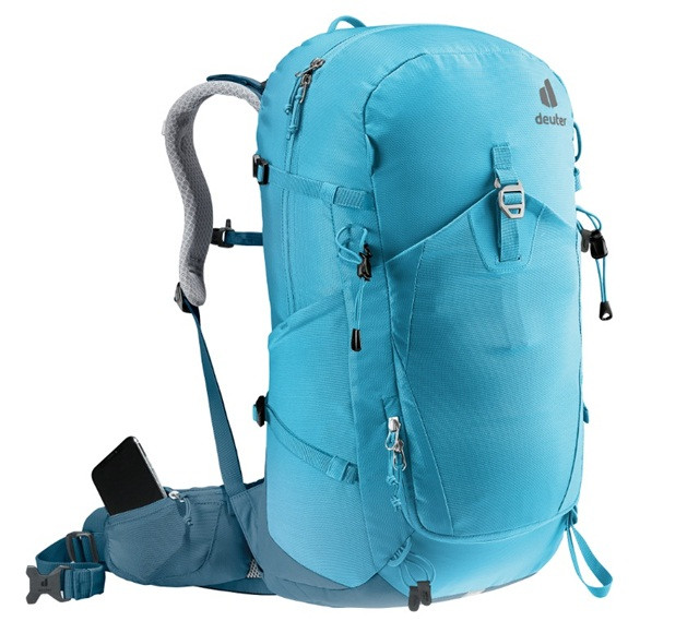 Plecak turystyczny damski Deuter Trail Pro 31 SL - lagoon/atlantic - zdjęcie 4