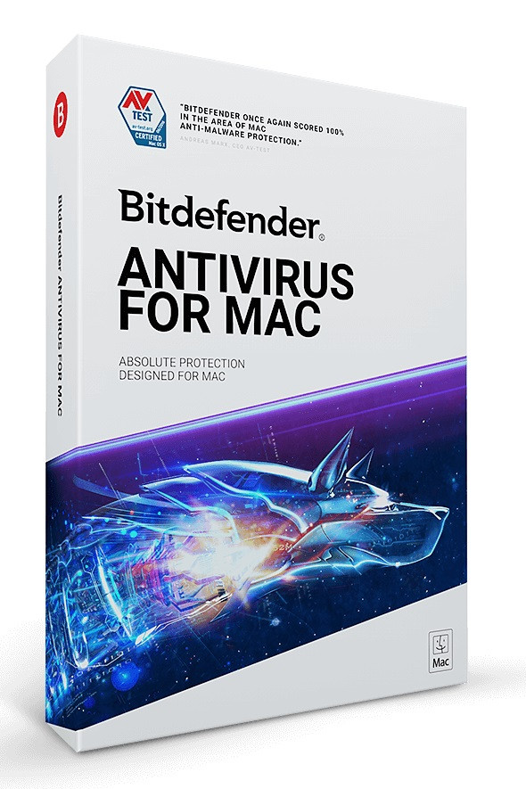 Oprogramowanie antywirusowe BitDefender Antivirus for Mac 3 stan/12m - zdjęcie 1