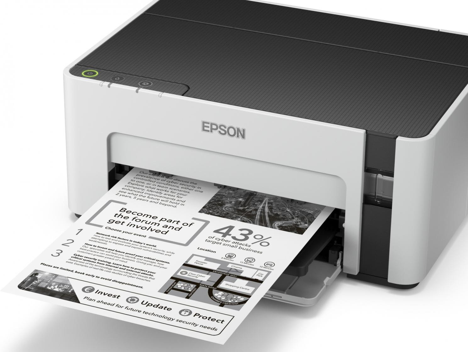 Drukarka atramentowa Epson EcoTank M1100 - zdjęcie 1