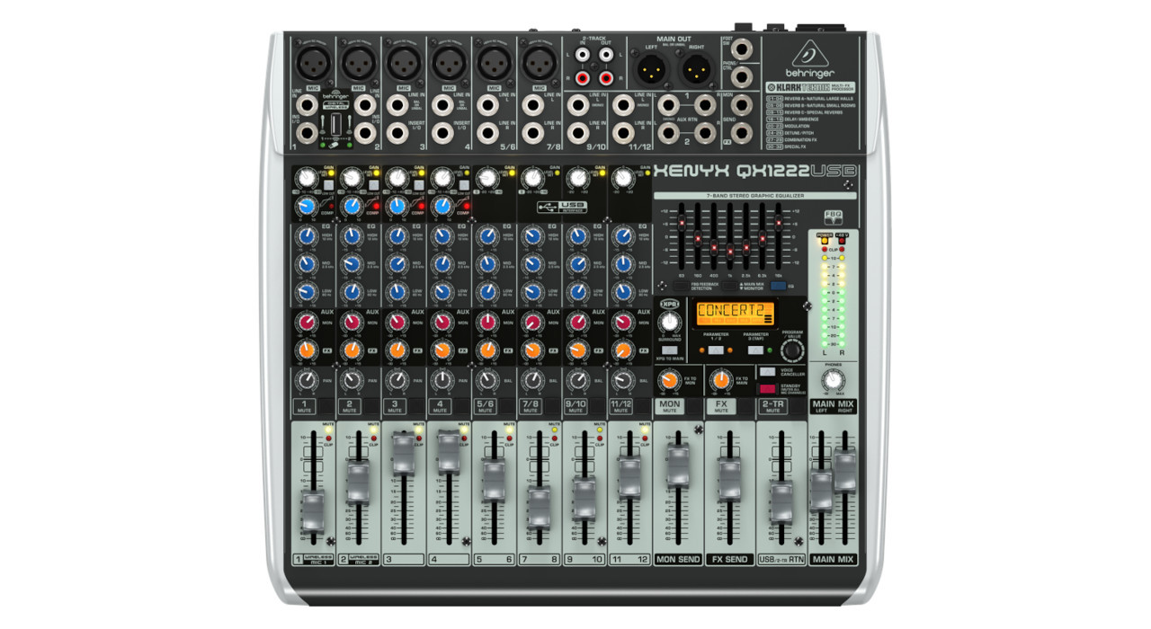 Behringer QX1222USB - Mikser audio - zdjęcie 1