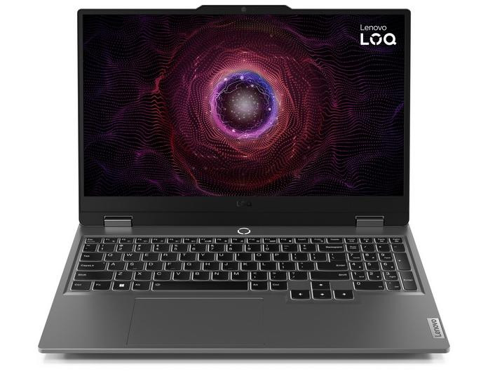 Lenovo LOQ 15ARP9 Ryzen 7 7435HS 15.6" FHD IPS 300nits AG 144Hz 16GB DDR5 4800 SSD512 GeForce RTX 4060 8GB NoOS Luna Grey - zdjęcie 1