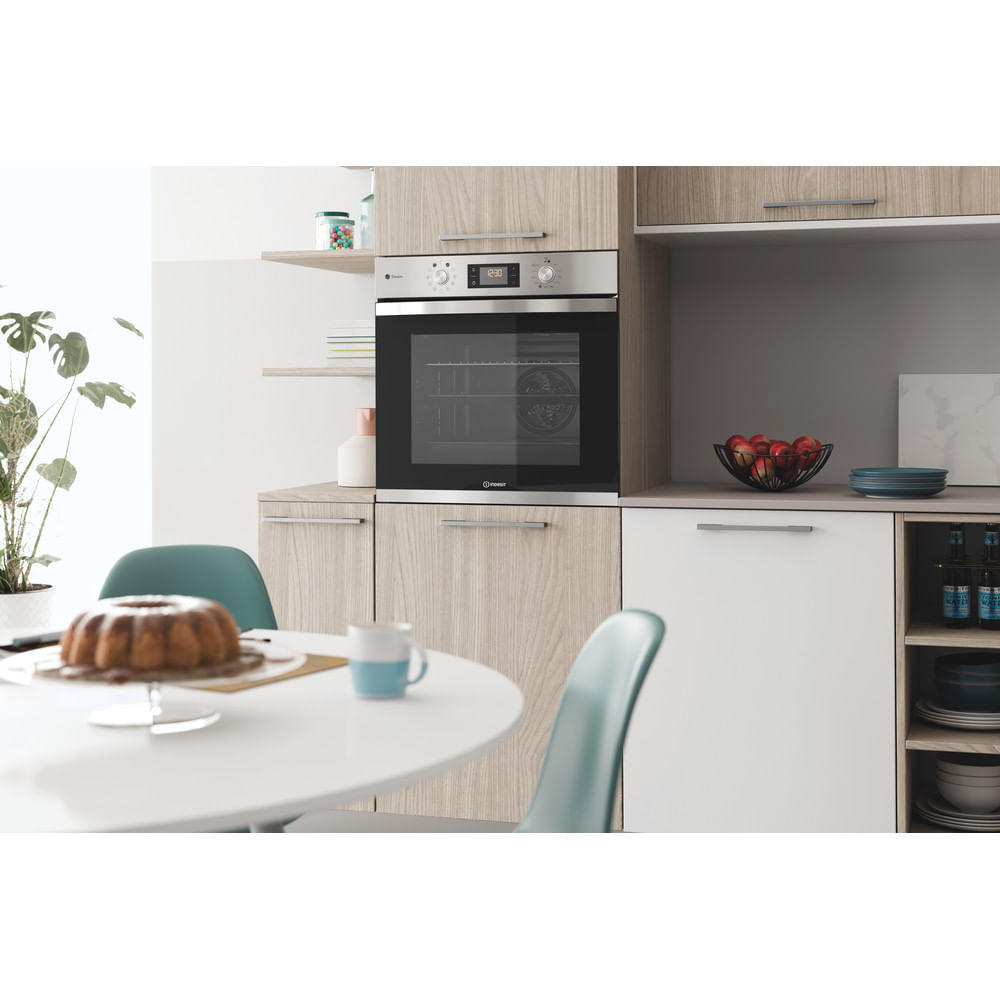 Piekarnik INDESIT IFWS 3841 JH IX - zdjęcie 2